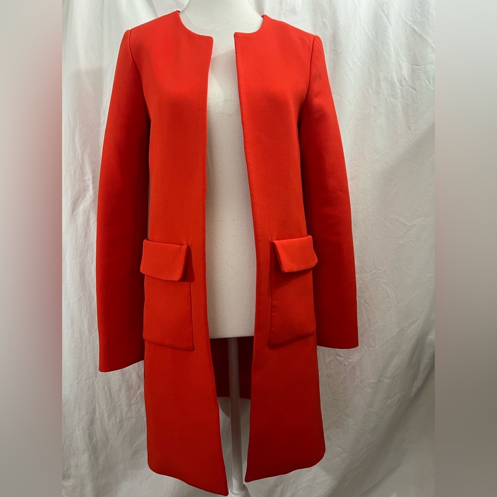 H&M Elegant Orange Women's Coat size 2